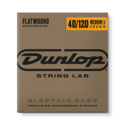 Dunlop DBFS40120M MD Scale Flatwound Stainless Steel