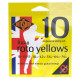 Rotosound R10 Roto Yellows 8 String 10-74