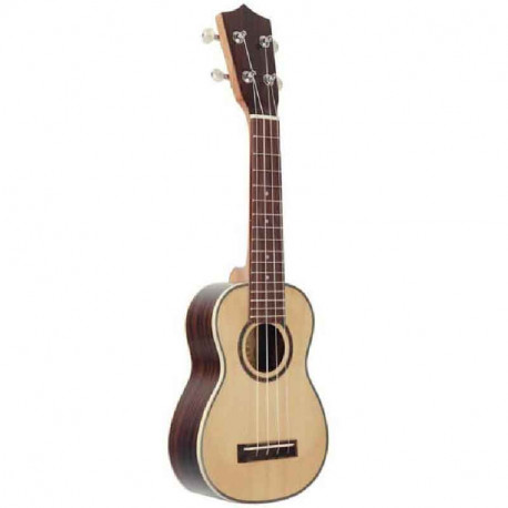 Prima M332S Soprano Ukulele (Solid Spruce/Rosewood)