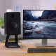 KANTO SE6 MEDIUM DESKTOP SPEAKER STANDS (BLACK)