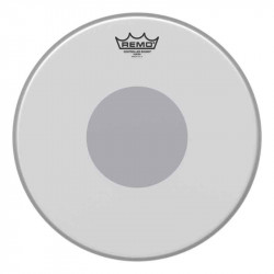 ﻿REMO Controlled Sound Coated Black Dot Drumhead - Bottom Black Dot 12"