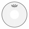 REMO Clear Controlled Sound Top White Dot 12”