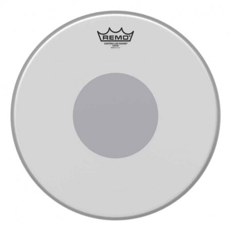 REMO Controlled Sound Coated Black Dot - Bottom Black Dot 10" (CS-0110-10)