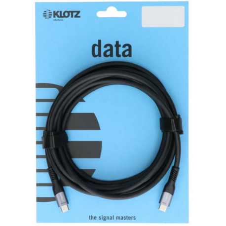 KLOTZ USB 3.2 CABLE PLUG C - PLUG C 0.5 M