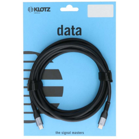 KLOTZ USB 3.2 CABLE PLUG C - PLUG C 1 M