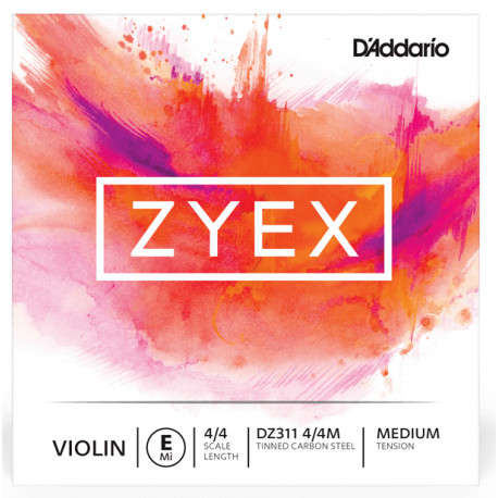 D'ADDARIO ZYEX VIOLIN STRING E 4/4 MEDIUM TENSION