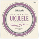 D'ADDARIO EJ87C TITANIUM UKULELE CONCERT