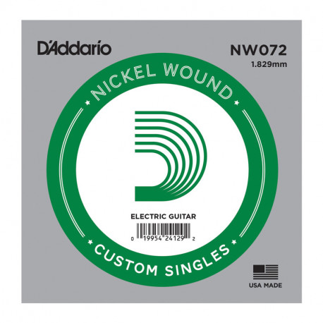 D'ADDARIO NW072 XL Nickel Wound 072