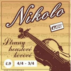 GorStrings Nikolo № 9 4/4-3/4 (1 шт) - струна Мі для скрипки