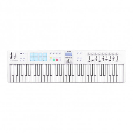 Arturia KeyLab Essential 61 mk3 Alpine White Special Edition