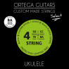 Ortega Custom Select Black Nylon UKSBK-BA
