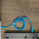﻿DJ Techtools Chroma Cables USB-C to USB-B (Neon Orange)