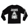 JACKSON SHARKROT LONGSLEEVE T-SHIRT BLACK XL