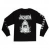 JACKSON SHARKROT LONGSLEEVE T-SHIRT BLACK L