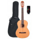 KALA NYLON STRING CLASSICAL GUITAR + TOBAGO GB10C + KORG PITCHCLIP2 PC2