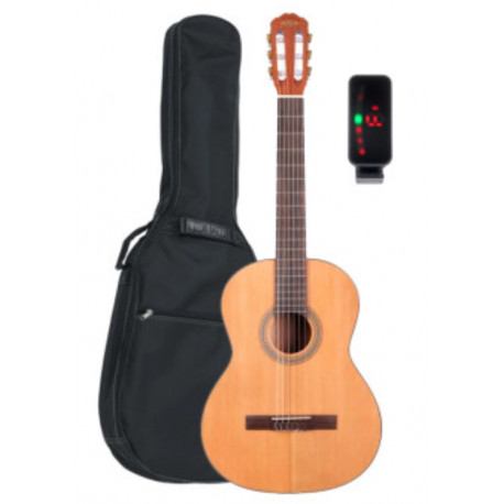 KALA NYLON STRING CLASSICAL GUITAR + TOBAGO GB10C + KORG PITCHCLIP2 PC2
