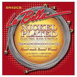 La Bella Nickel Round Wound SN42CB, 29-128