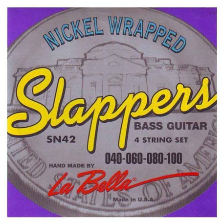 La Bella Nickel Round Wound SN42, 40-100