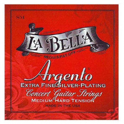 La Bella Argento Silver Plating SM Medium Tension