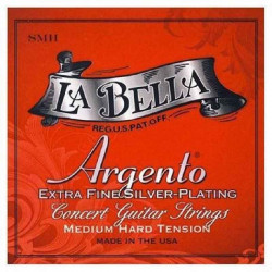 La Bella Argento Silver Plating SMH Medium Hard Tension
