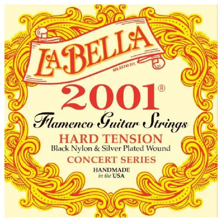 La Bella 2001 Flamenco Hard Tension