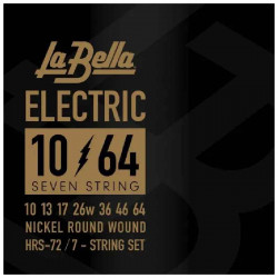 La Bella Nickel Round Wound HRS-72, 10-64
