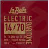 La Bella Nickel Round Wound BGE-L, 14-70