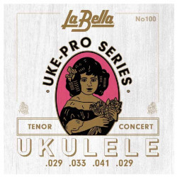 La Bella Uke-Pro 100W Concert/Tenor Wound 4th