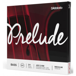 D'ADDARIO PRELUDE BASS Single G String 3/4 Scale Medium Tension