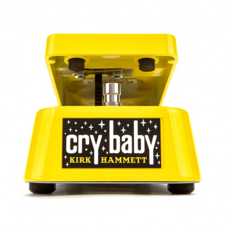 DUNLOP KH95Y KIRK HAMMETT CRY BABY® WAH YELLOW SPARKLE EDITION