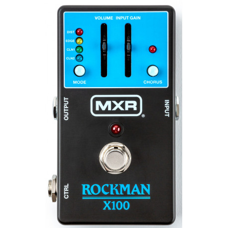 MXR ROCKMAN X100 ANALOG TONE PROCESSOR