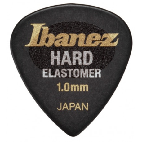 IBANEZ EL16HD10S-HBK ELASTOMER SOFT 1MM PICK BLACK