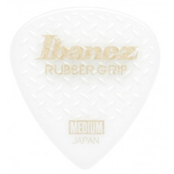 IBANEZ PA16MRG-WH WIZARD RUBBER GRIP MEDIUM PICK WHITE