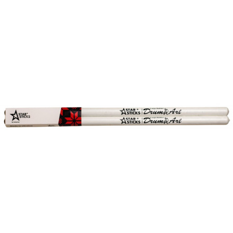 STARSTICKS DRUMART CORPS WHITE