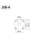 GOTOH JCB-4 GG Jack Cover (Gold)