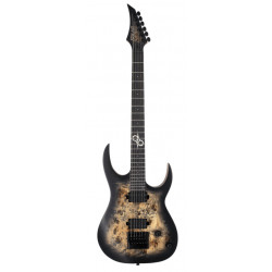 SOLAR GUITARS S1.6PB-27 BARITONE POPLAR BURST MATTE