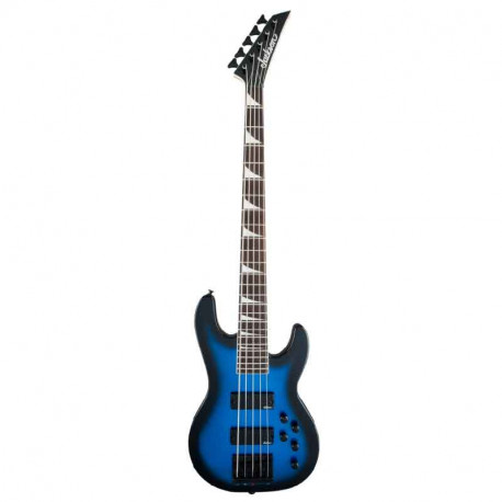 Jackson JS Series Concert Bass JS3V Metallic Blue Burst