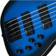 Jackson JS Series Concert Bass JS3V Metallic Blue Burst