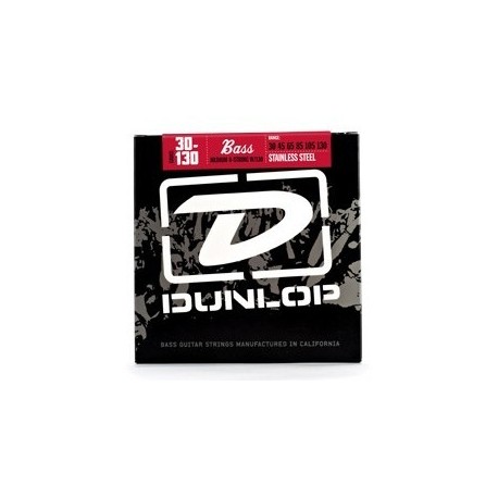 DUNLOP DBS30130 STAINLESS STEEL MEDIUM 6 STRING (30-130)