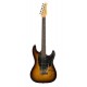 GODIN 036110 - Session Plus Vintage Burst HG RN with Bag