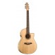 SEAGULL 032457 - Performer CW Folk Flame Maple HG QIT with Bag