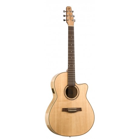 SEAGULL 032457 - Performer CW Folk Flame Maple HG QIT with Bag