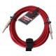  DIMARZIO EP1718SS INSTRUMENT CABLE 18ft (RED)