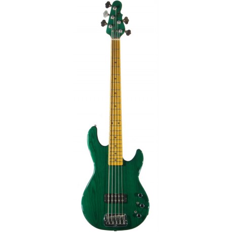 G&L L1505 FIVE STRINGS (Clear Forest Green. maple)