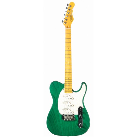 G&L ASAT Z3 (Clear Forest Green, maple, 3-ply Pearl)