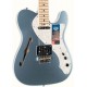 FENDER AMERICAN ELITE TELECASTER THINLINE MN MYSTIC ICE BLUE