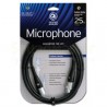 D'ADDARIO PW-M-25 Custom Series Microphone Cable 25ft