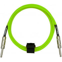 DIMARZIO EP1710SS INSTRUMENT CABLE 10ft (NEON GREEN)