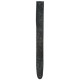 PLANET WAVES PW25LE00 Embossed Leather Guitar Strap, Black
