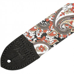 FENDER STRAP PAISLEY DENIM '2 RED